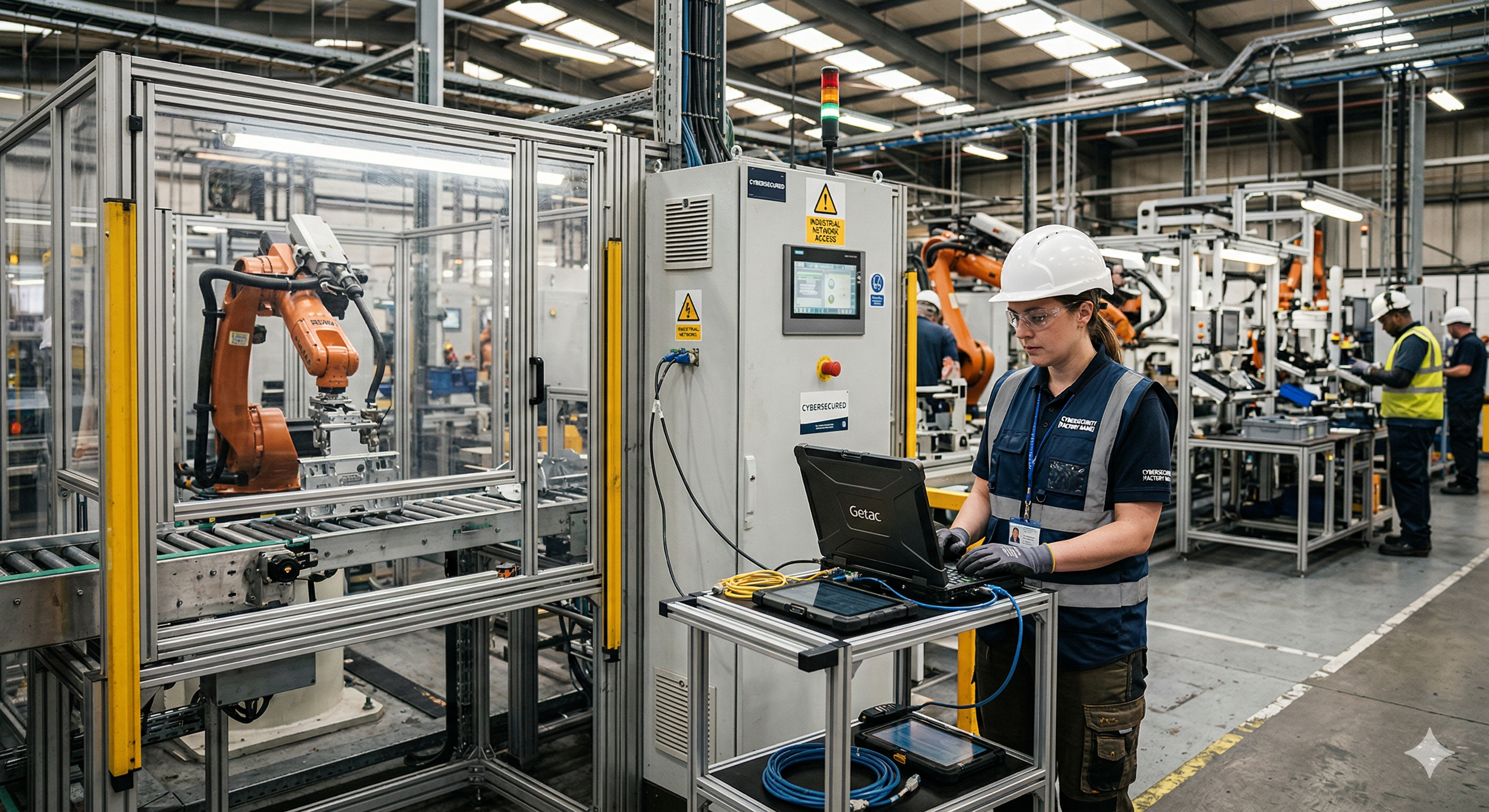 Cybersecurity on the plant floor