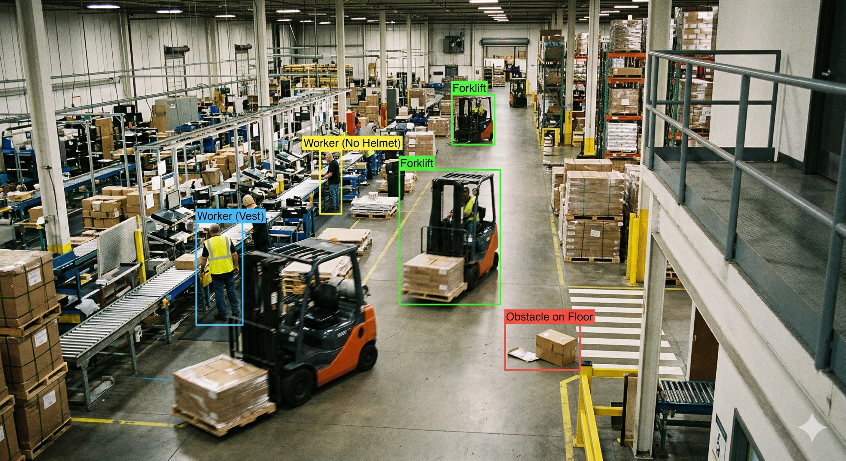 AI’s granular object detection capabilities (e.g., YOLO)